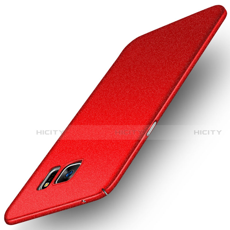 Custodia Plastica Cover Rigida Sabbie Mobili per Samsung Galaxy Note 5 N9200 N920 N920F Rosso