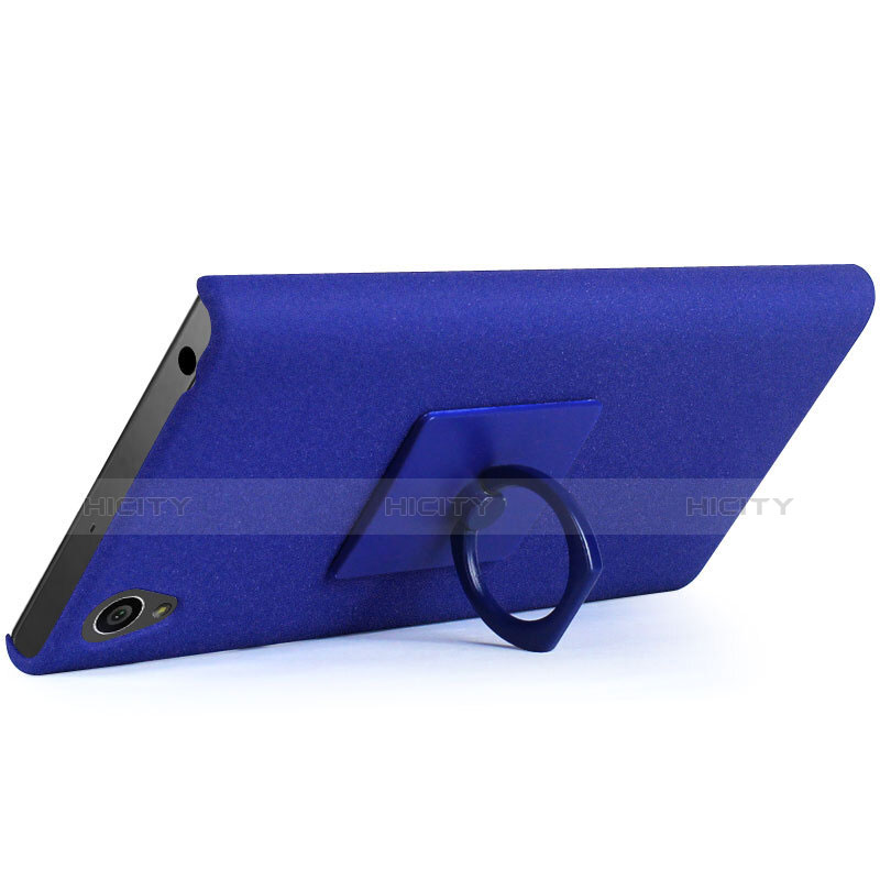 Custodia Plastica Cover Rigida Sabbie Mobili per Sony Xperia L1 Blu