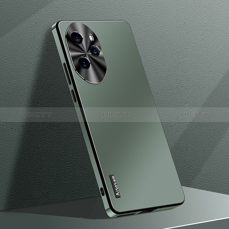 Custodia Plastica Rigida Cover Opaca AT1 per Huawei Honor 100 Pro 5G Verde