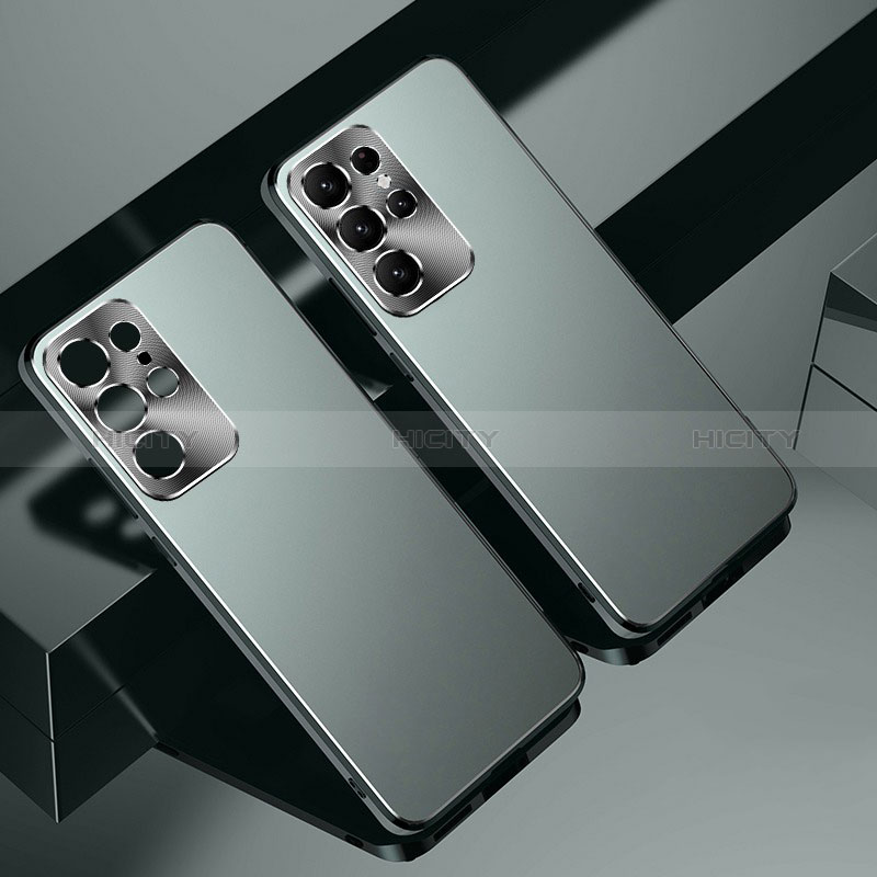 Custodia Plastica Rigida Cover Opaca AT1 per Samsung Galaxy S24 Ultra 5G Grigio