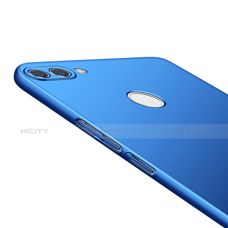 Custodia Plastica Rigida Cover Opaca con Anello Supporto A01 per Huawei Y9 (2018)