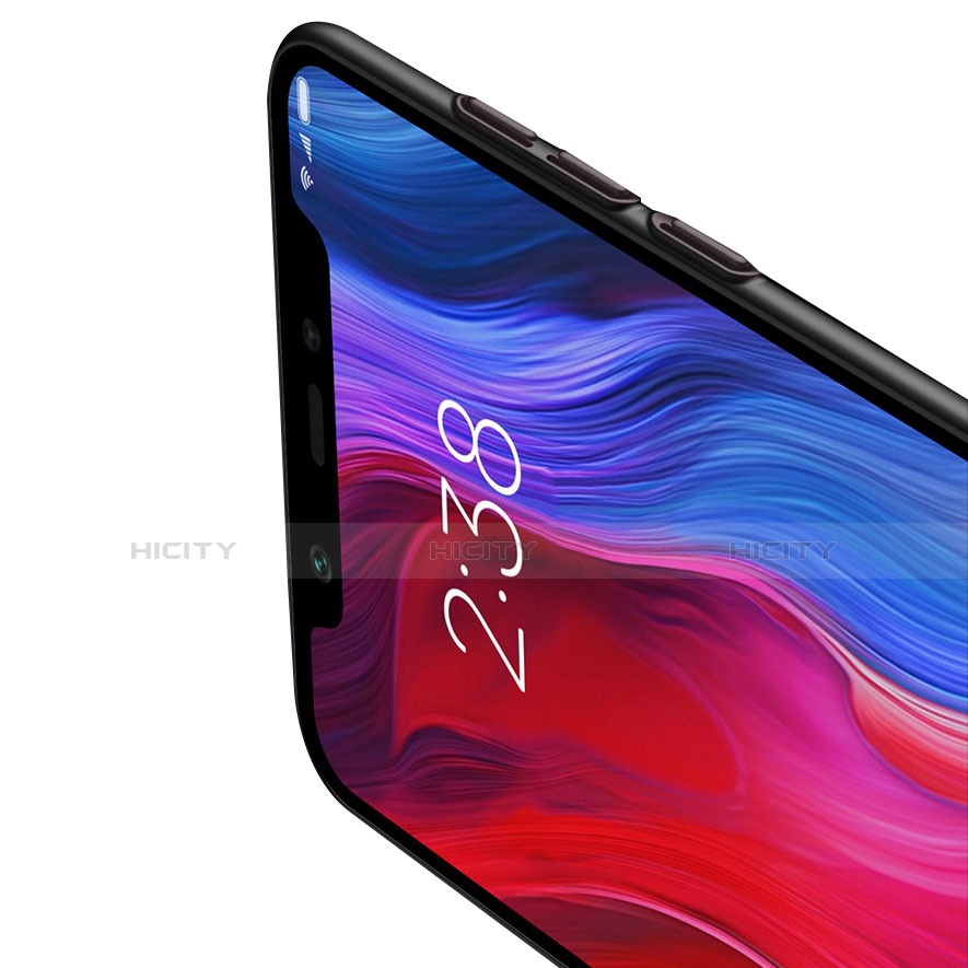 Custodia Plastica Rigida Cover Opaca con Anello Supporto A01 per Xiaomi Mi 8