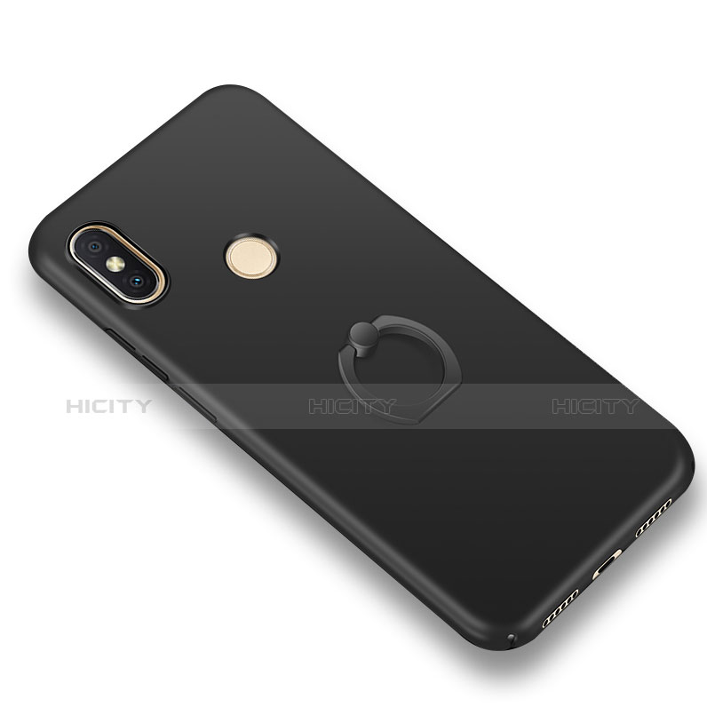 Custodia Plastica Rigida Cover Opaca con Anello Supporto A01 per Xiaomi Redmi Y2