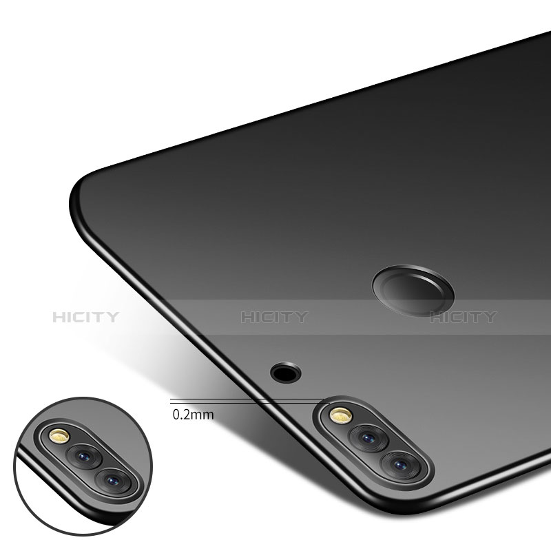 Custodia Plastica Rigida Cover Opaca con Anello Supporto A04 per Huawei Y7 (2018)