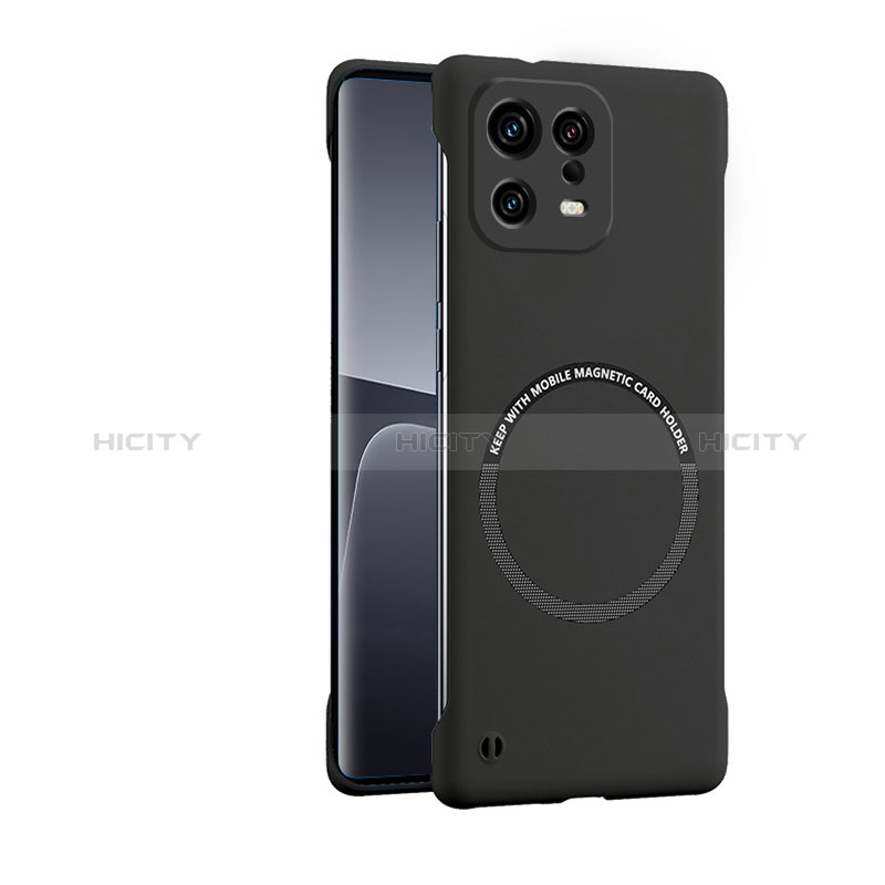 Custodia Plastica Rigida Cover Opaca con Mag-Safe Magnetic per Xiaomi Mi 13 Pro 5G Nero