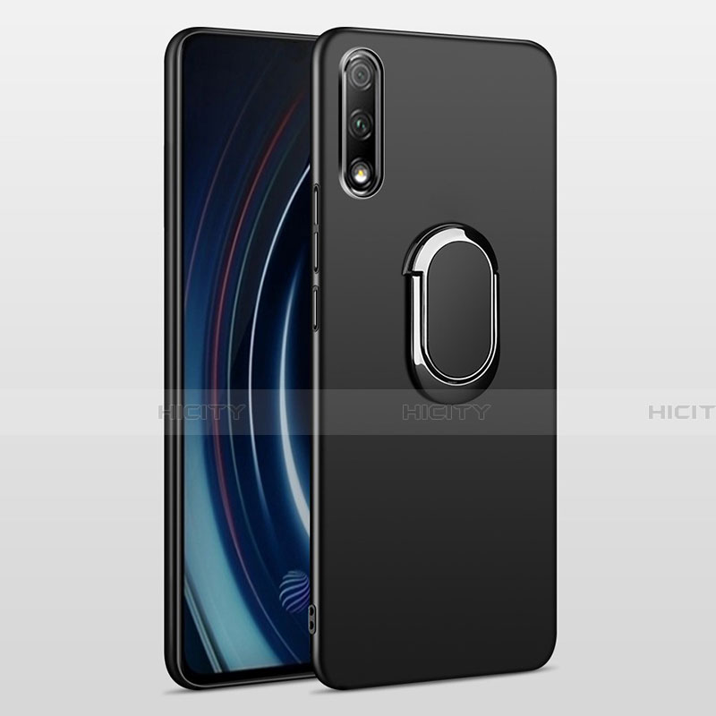 Custodia Plastica Rigida Cover Opaca con Magnetico Anello Supporto A01 per Huawei P Smart Z (2019)