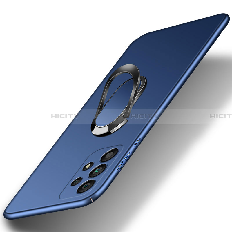 Custodia Plastica Rigida Cover Opaca con Magnetico Anello Supporto A01 per Samsung Galaxy A13 4G
