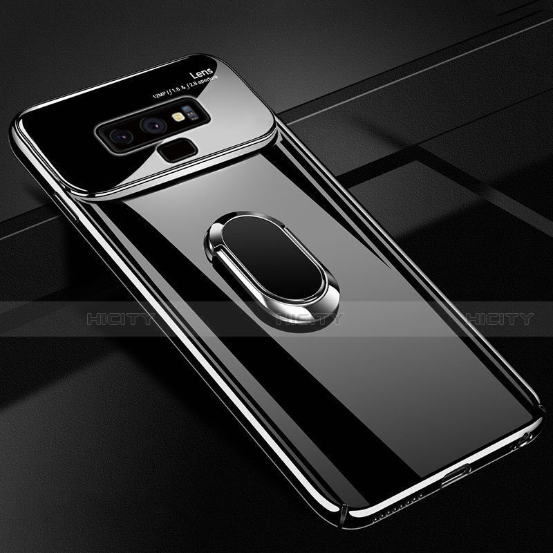 Custodia Plastica Rigida Cover Opaca con Magnetico Anello Supporto A01 per Samsung Galaxy Note 9