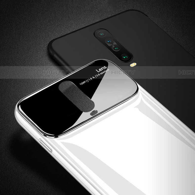 Custodia Plastica Rigida Cover Opaca con Magnetico Anello Supporto A02 per Xiaomi Redmi K30 4G