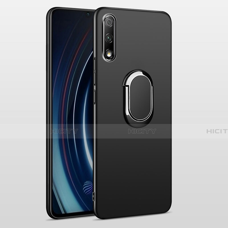 Custodia Plastica Rigida Cover Opaca con Magnetico Anello Supporto A04 per Huawei P Smart Z (2019)