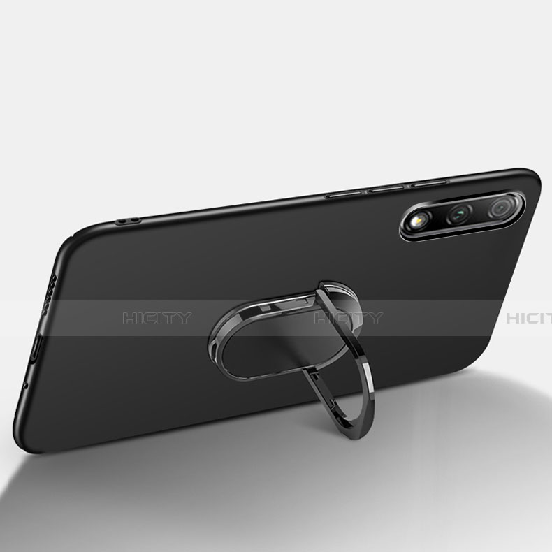 Custodia Plastica Rigida Cover Opaca con Magnetico Anello Supporto A04 per Huawei P Smart Z (2019)