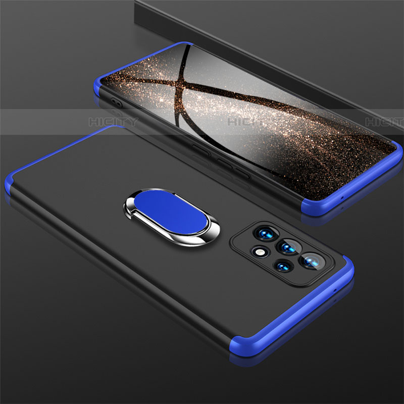 Custodia Plastica Rigida Cover Opaca con Magnetico Anello Supporto GK1 per Samsung Galaxy A53 5G