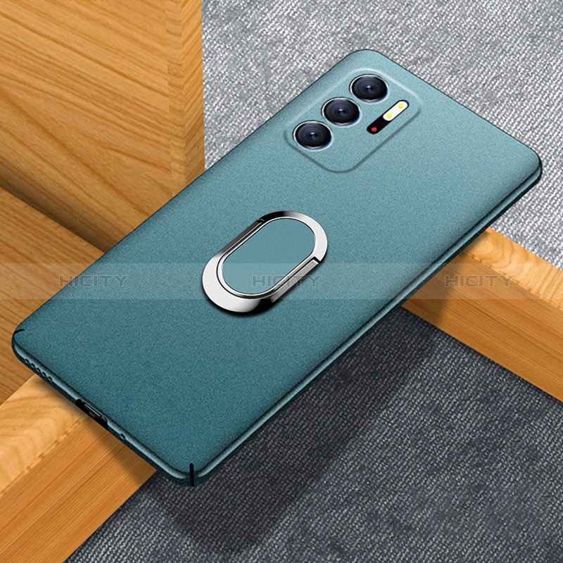 Custodia Plastica Rigida Cover Opaca con Magnetico Anello Supporto per Xiaomi POCO M3 Pro 5G