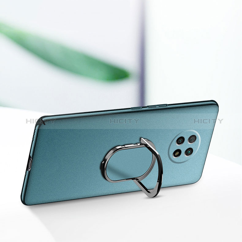 Custodia Plastica Rigida Cover Opaca con Magnetico Anello Supporto per Xiaomi Redmi Note 9T 5G