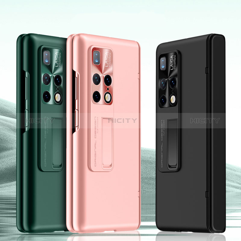 Custodia Plastica Rigida Cover Opaca con Supporto QK1 per Huawei Mate X2