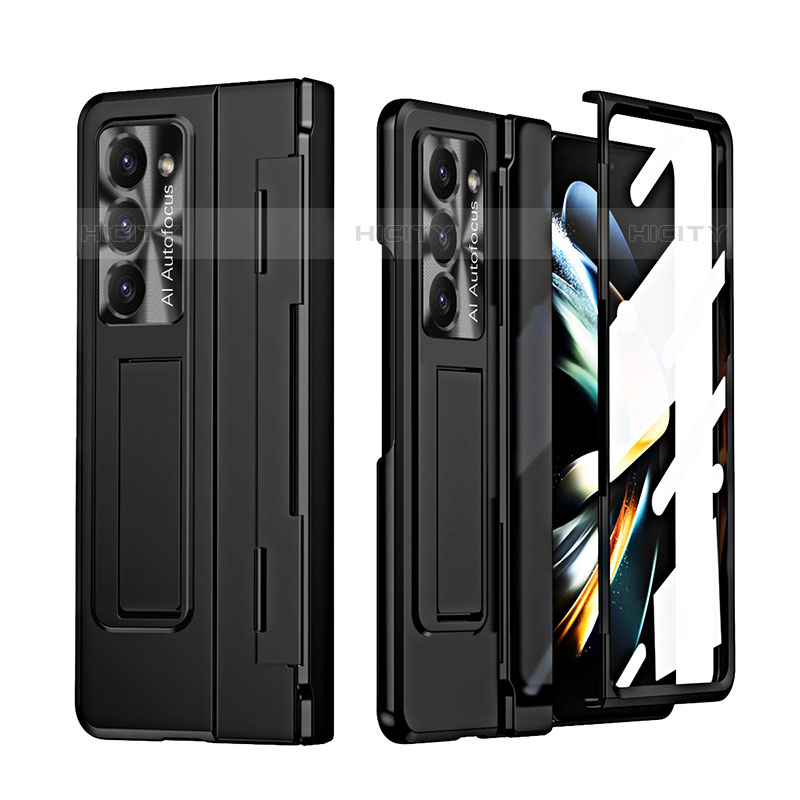 Custodia Plastica Rigida Cover Opaca con Supporto ZL3 per Samsung Galaxy Z Fold5 5G