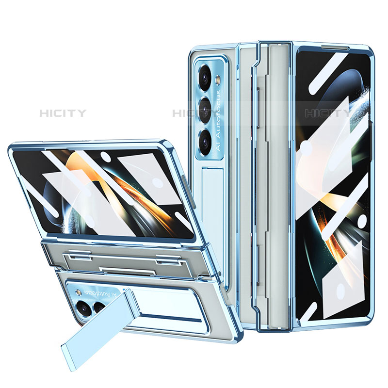 Custodia Plastica Rigida Cover Opaca con Supporto ZL6 per Samsung Galaxy Z Fold5 5G