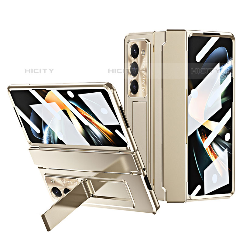 Custodia Plastica Rigida Cover Opaca con Supporto ZL7 per Samsung Galaxy Z Fold5 5G