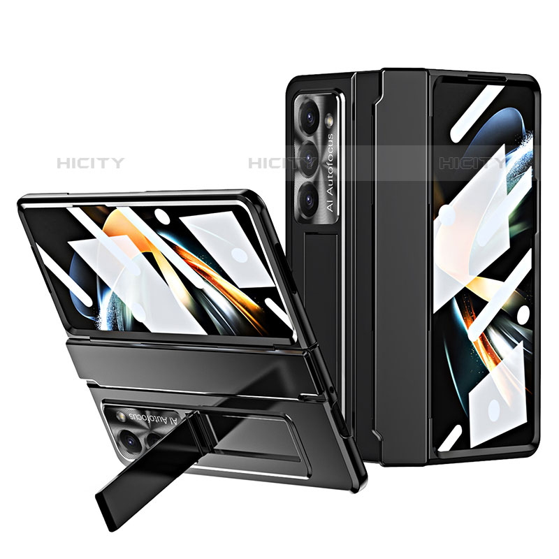 Custodia Plastica Rigida Cover Opaca con Supporto ZL7 per Samsung Galaxy Z Fold5 5G