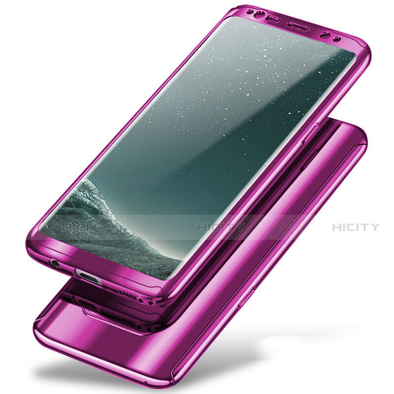 Custodia Plastica Rigida Cover Opaca Fronte e Retro 360 Gradi A01 per Samsung Galaxy Note 8 Duos N950F