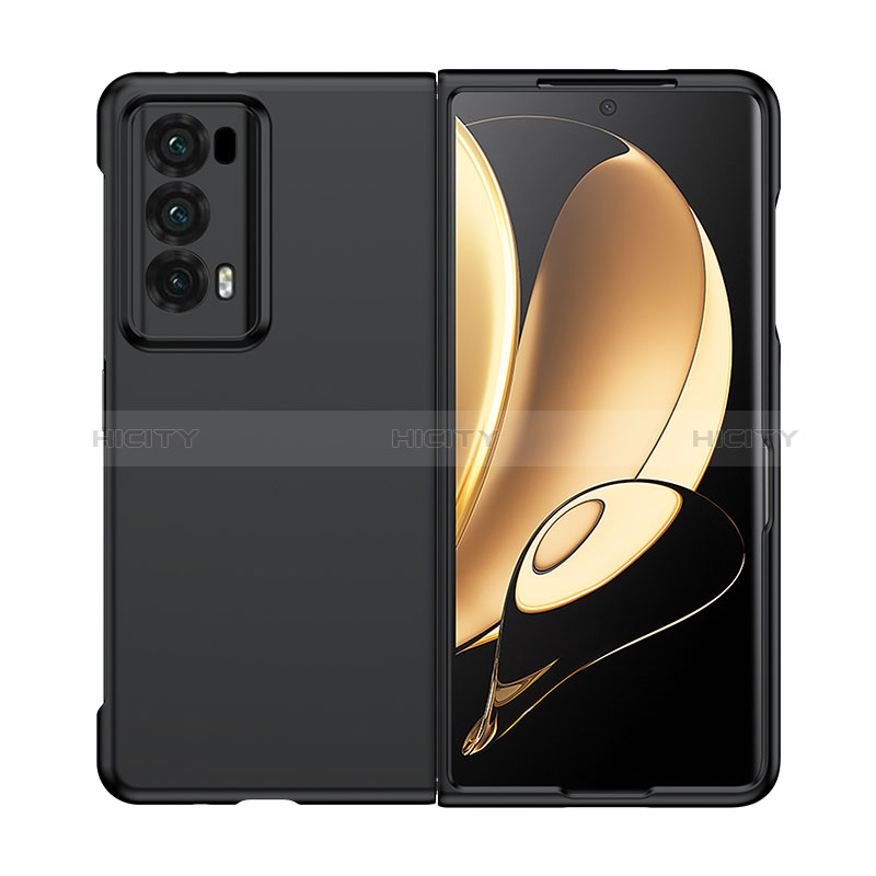 Custodia Plastica Rigida Cover Opaca Fronte e Retro 360 Gradi BH1 per Huawei Honor Magic V2 Ultimate 5G Nero