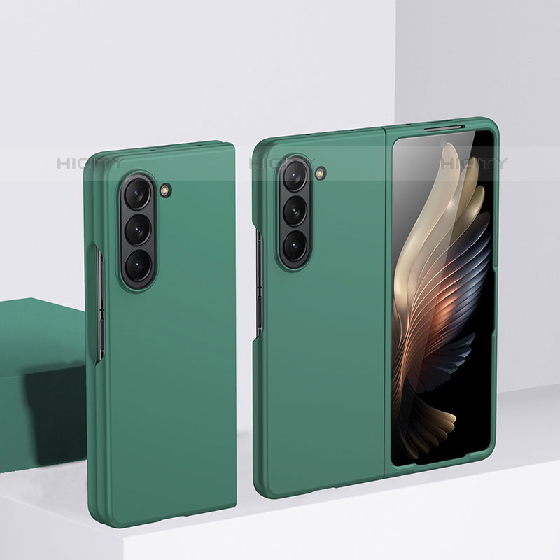 Custodia Plastica Rigida Cover Opaca Fronte e Retro 360 Gradi BH1 per Samsung Galaxy Z Fold5 5G Verde