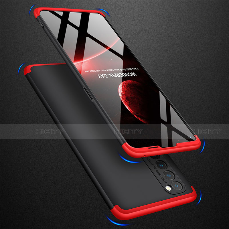 Custodia Plastica Rigida Cover Opaca Fronte e Retro 360 Gradi M01 per Oppo Reno4 Pro 4G