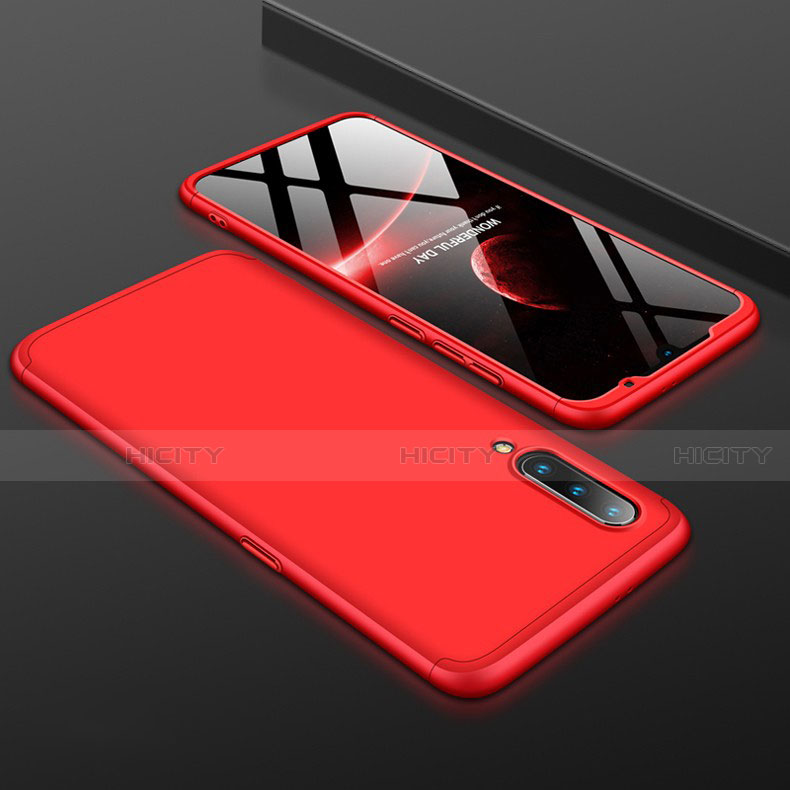 Custodia Plastica Rigida Cover Opaca Fronte e Retro 360 Gradi M01 per Xiaomi Mi 9 Lite Rosso