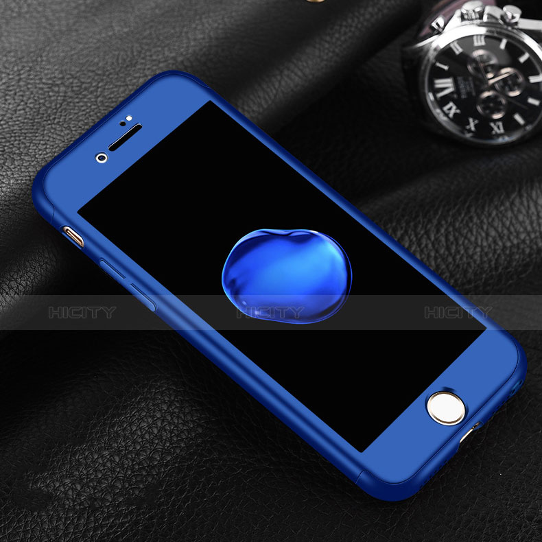 Custodia Plastica Rigida Cover Opaca Fronte e Retro 360 Gradi P01 per Apple iPhone 7