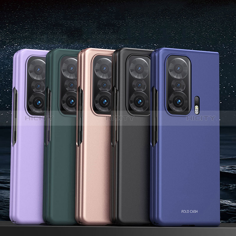 Custodia Plastica Rigida Cover Opaca Fronte e Retro 360 Gradi P01 per Huawei Honor Magic V 5G