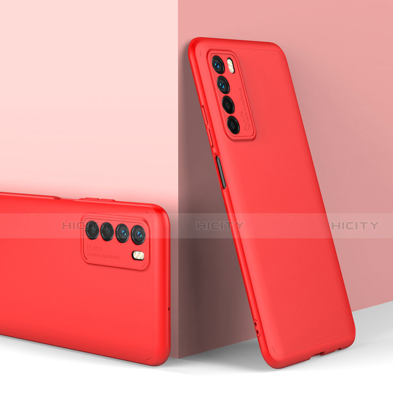 Custodia Plastica Rigida Cover Opaca Fronte e Retro 360 Gradi P01 per Huawei Honor Play4 5G