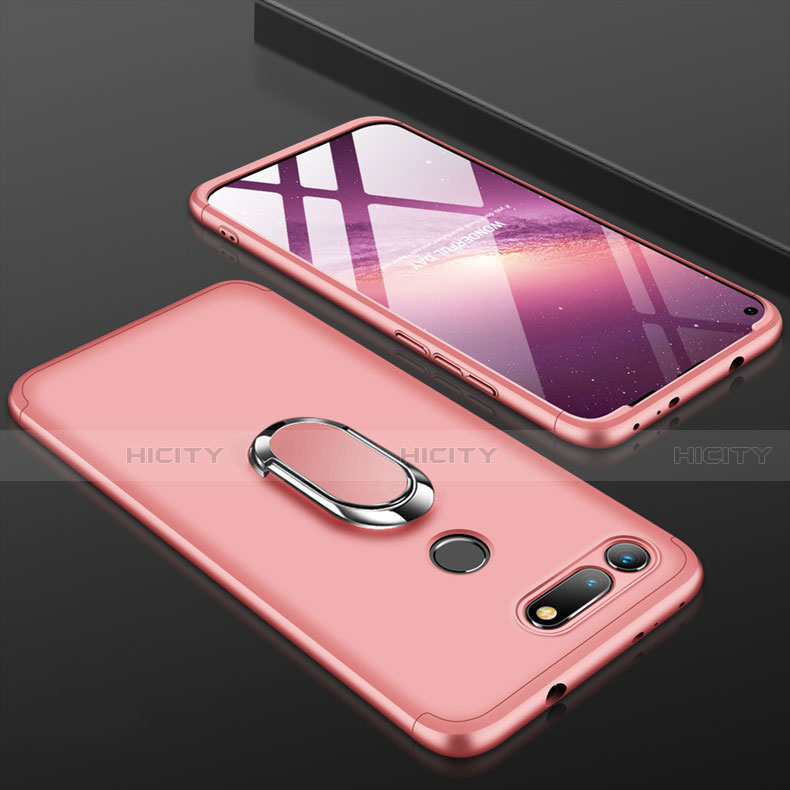 Custodia Plastica Rigida Cover Opaca Fronte e Retro 360 Gradi P01 per Huawei Honor View 20