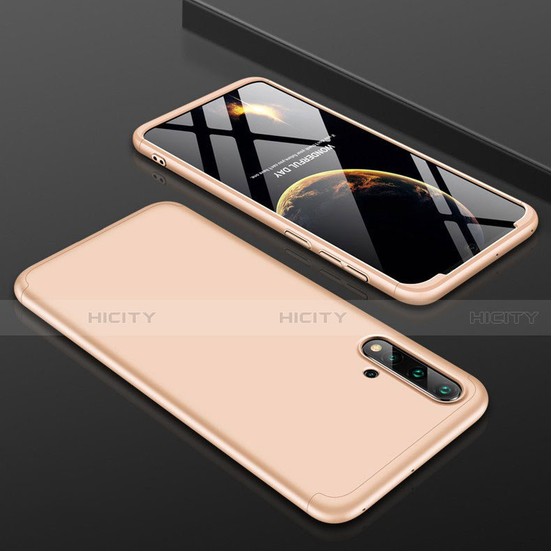 Custodia Plastica Rigida Cover Opaca Fronte e Retro 360 Gradi P01 per Huawei Nova 5