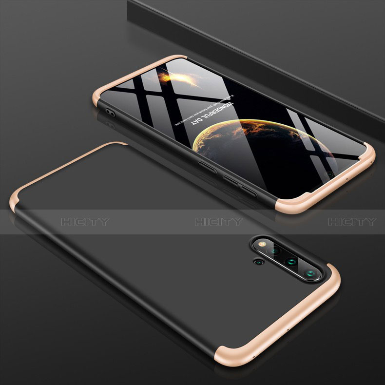 Custodia Plastica Rigida Cover Opaca Fronte e Retro 360 Gradi P01 per Huawei Nova 5 Pro