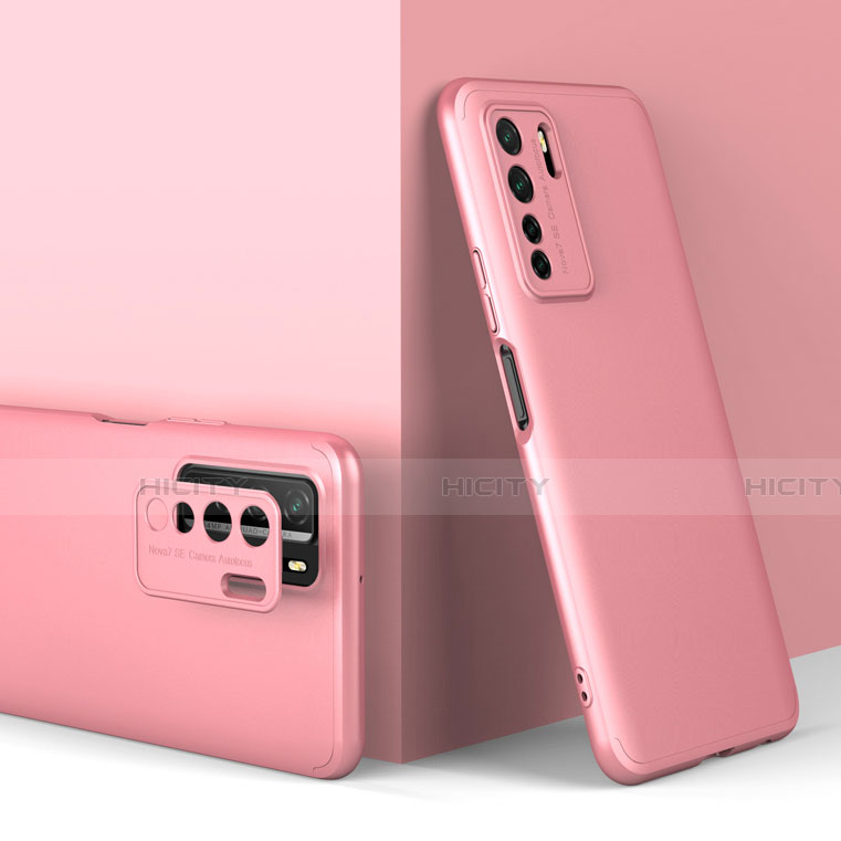 Custodia Plastica Rigida Cover Opaca Fronte e Retro 360 Gradi P01 per Huawei Nova 7 SE 5G