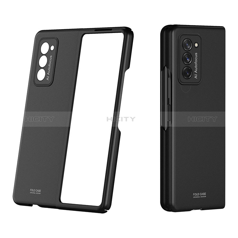 Custodia Plastica Rigida Cover Opaca Fronte e Retro 360 Gradi P01 per Samsung Galaxy Z Fold2 5G