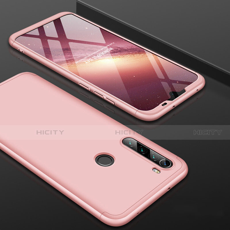 Custodia Plastica Rigida Cover Opaca Fronte e Retro 360 Gradi P01 per Xiaomi Redmi Note 8 (2021)