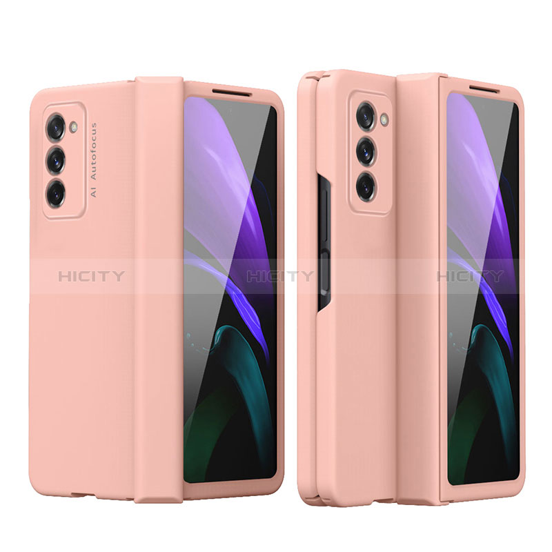 Custodia Plastica Rigida Cover Opaca Fronte e Retro 360 Gradi P03 per Samsung Galaxy Z Fold2 5G