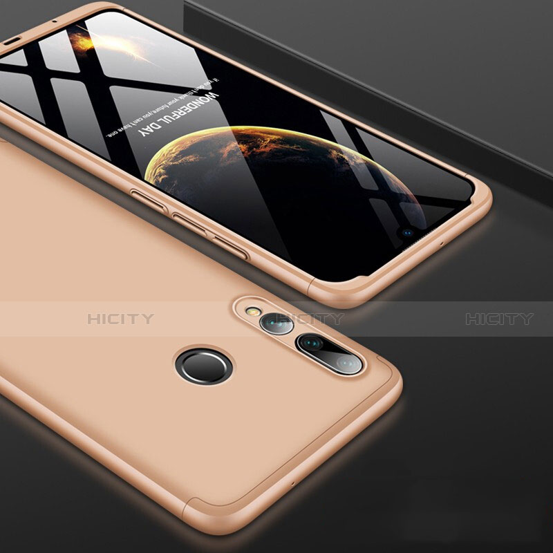 Custodia Plastica Rigida Cover Opaca Fronte e Retro 360 Gradi per Huawei Enjoy 9s Oro