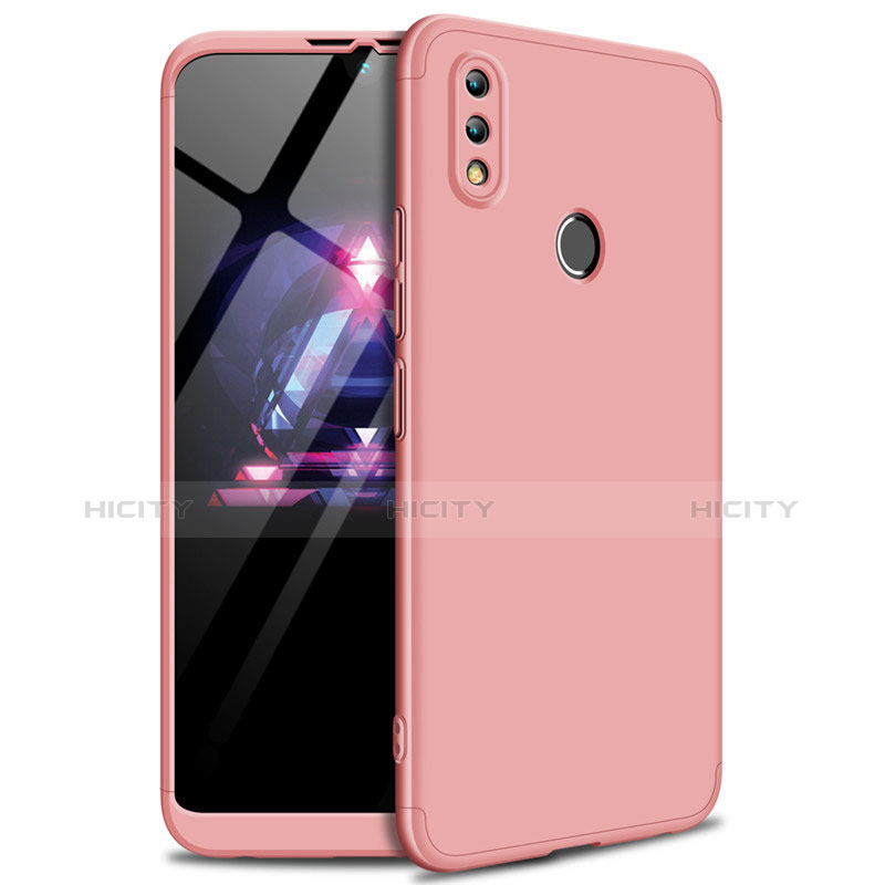 Custodia Plastica Rigida Cover Opaca Fronte e Retro 360 Gradi per Huawei Honor 8X Max Oro Rosa