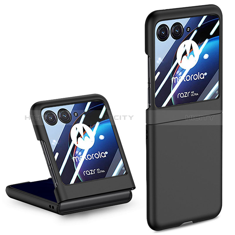 Custodia Plastica Rigida Cover Opaca Fronte e Retro 360 Gradi per Motorola Moto Razr 40 Ultra 5G