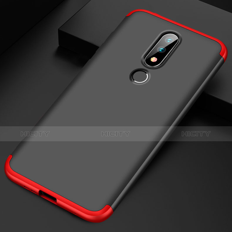 Custodia Plastica Rigida Cover Opaca Fronte e Retro 360 Gradi per Nokia 6.1 Plus