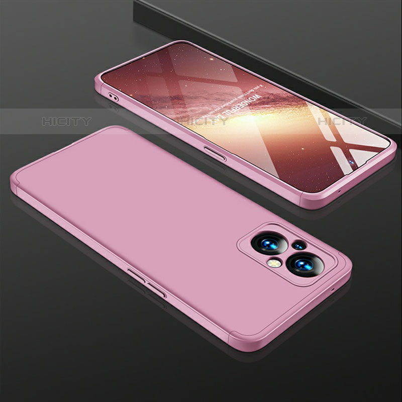 Custodia Plastica Rigida Cover Opaca Fronte e Retro 360 Gradi per Oppo F21s Pro 5G