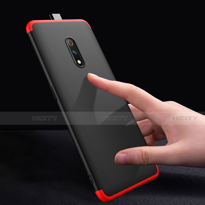 Custodia Plastica Rigida Cover Opaca Fronte e Retro 360 Gradi per Oppo Realme X