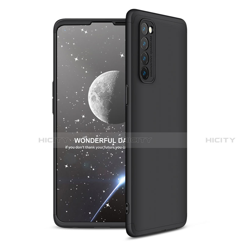 Custodia Plastica Rigida Cover Opaca Fronte e Retro 360 Gradi per Oppo Reno4 Pro 4G