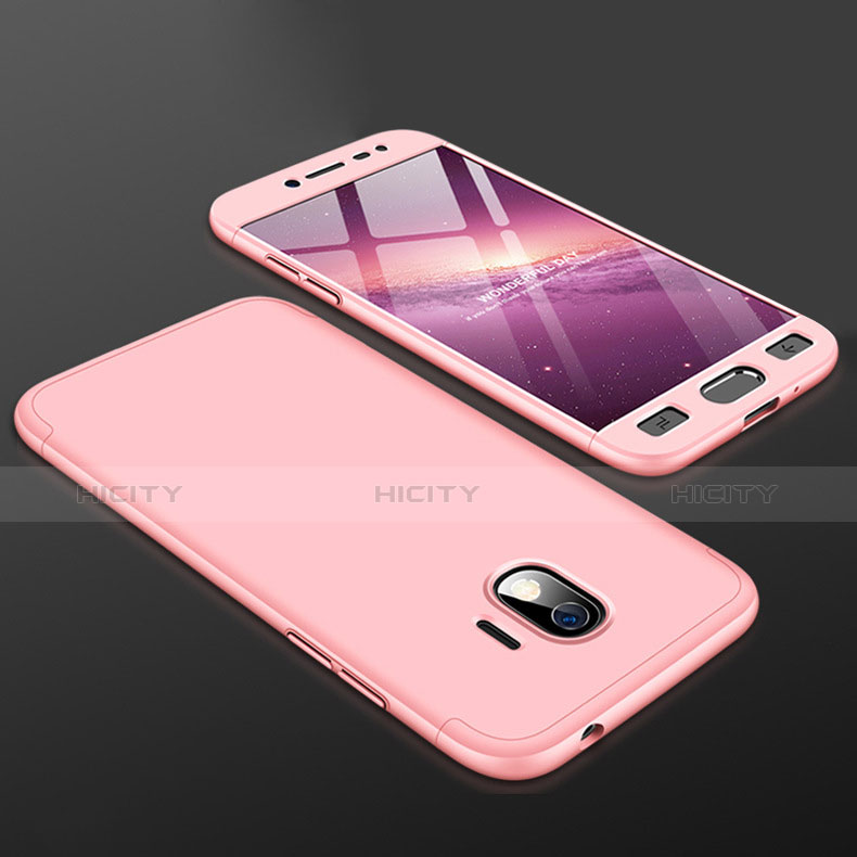 Custodia Plastica Rigida Cover Opaca Fronte e Retro 360 Gradi per Samsung Galaxy Grand Prime Pro (2018) Rosa