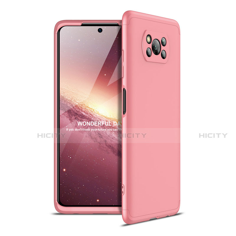 Custodia Plastica Rigida Cover Opaca Fronte e Retro 360 Gradi per Xiaomi Poco X3 Pro