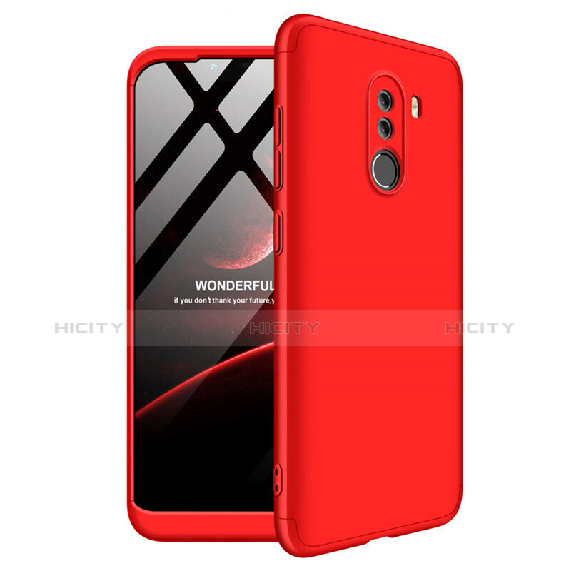 Custodia Plastica Rigida Cover Opaca Fronte e Retro 360 Gradi per Xiaomi Pocophone F1