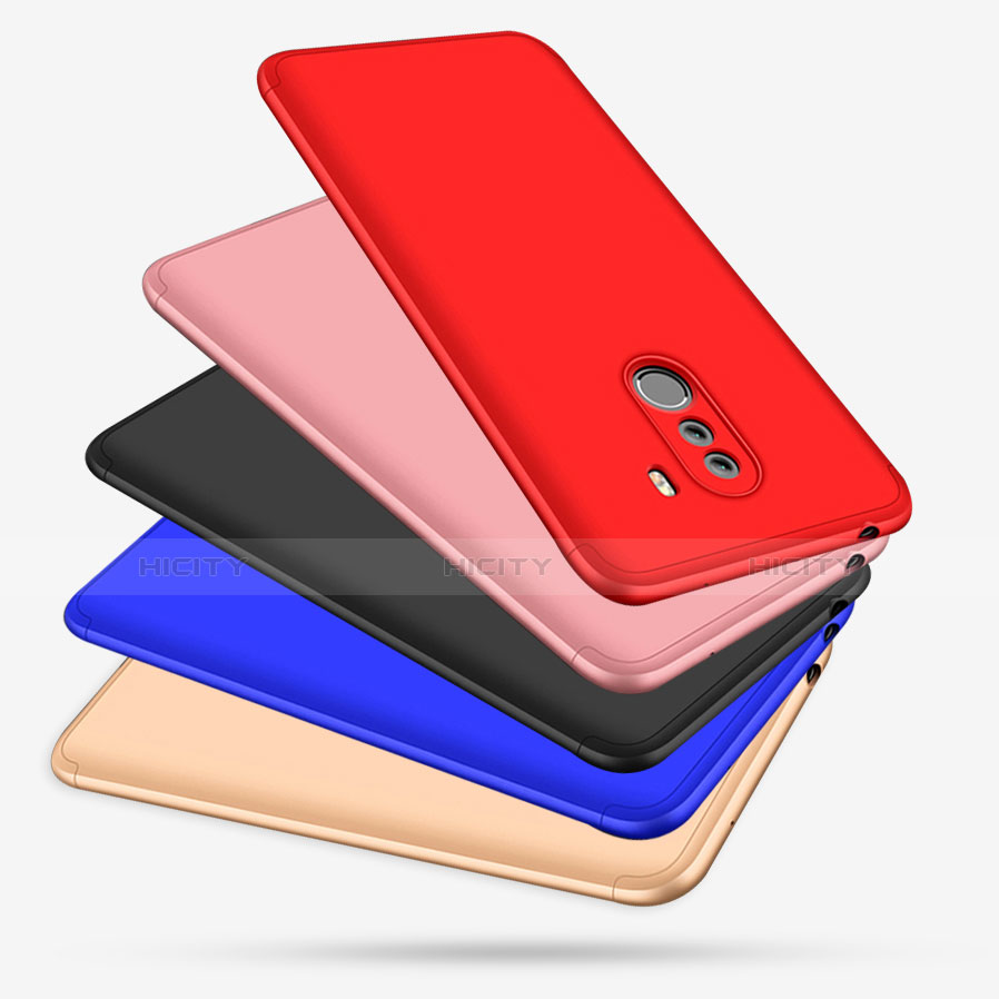 Custodia Plastica Rigida Cover Opaca Fronte e Retro 360 Gradi per Xiaomi Pocophone F1