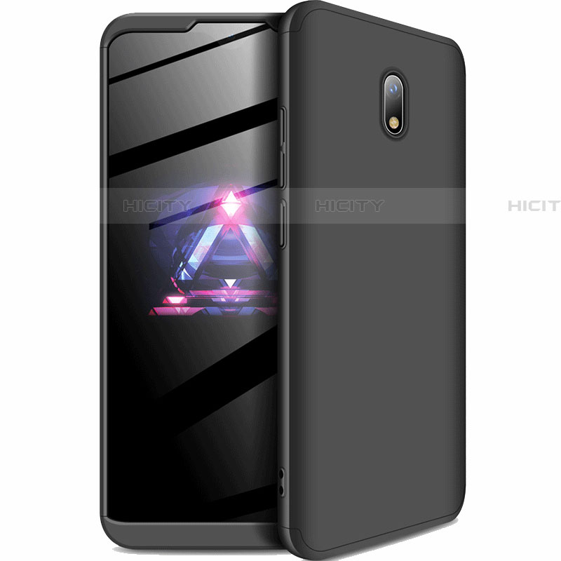 Custodia Plastica Rigida Cover Opaca Fronte e Retro 360 Gradi per Xiaomi Redmi 8A Nero